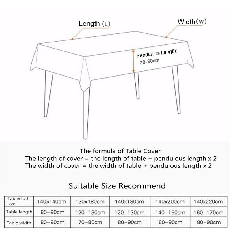 AMZALI Stripe Tassel Tablecloth Cotton Linen Stain Resistant/Dust-Proof Waterproof Table Cover for Kitchen Dinning Tabletop Decoration (Rectangle/Oblong,55 x 79 Inch, Beige) - Image 5